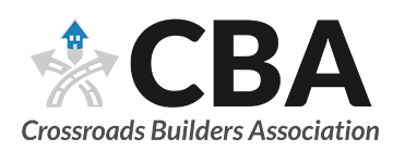 CBA logo with crossroads and house icon